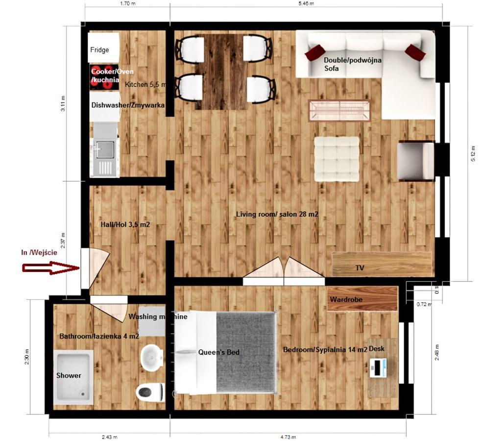 Comfort Studio Central Szczecin Dış mekan fotoğraf